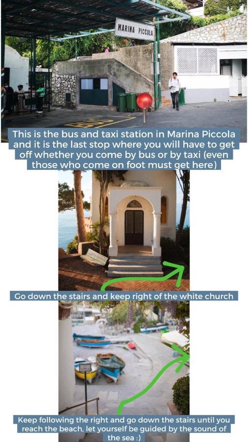 Capri Magic House On The Beach エクステリア 写真
